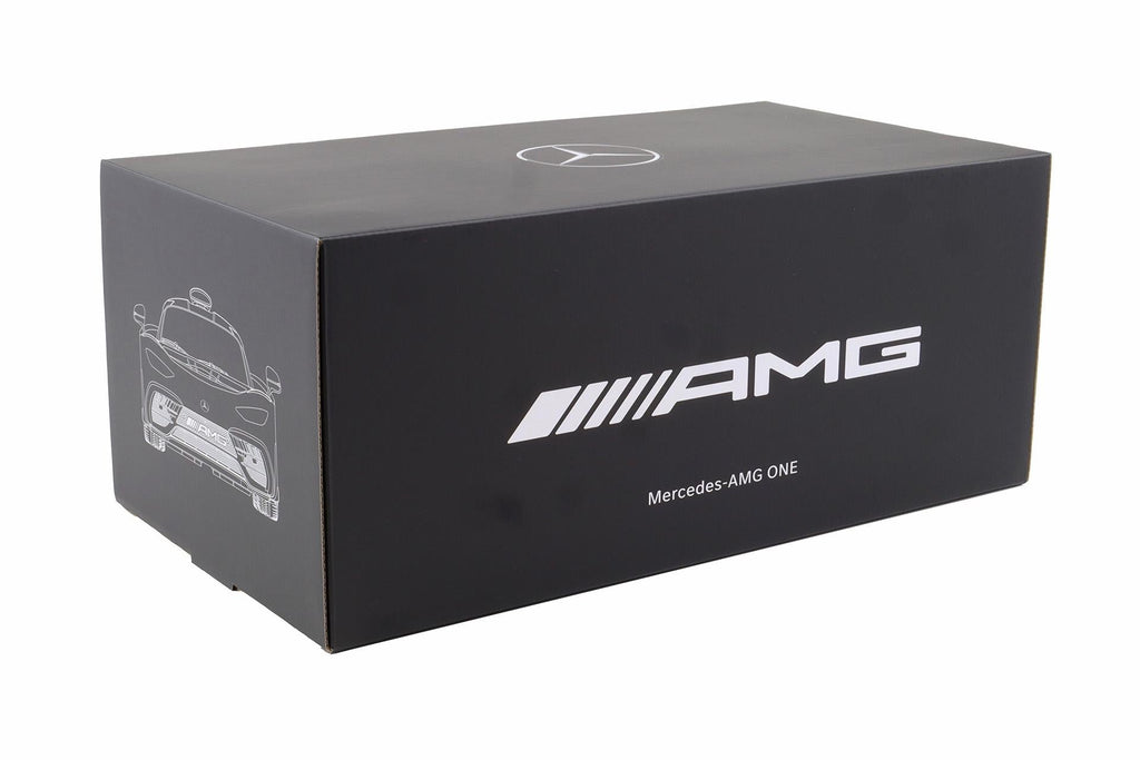 NZG 2023 Mercedes Benz One AMG (C298) Hightech Silver 1:12 DEALER EDITION